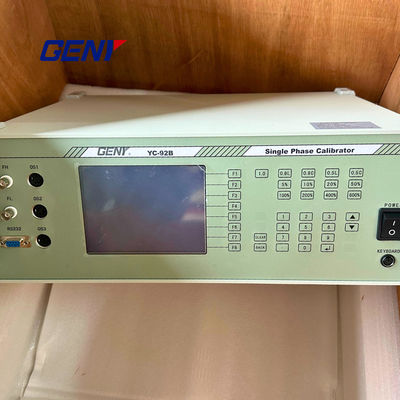 अच्छी कीमत YC-92B सिंगल फेज कैलिब्रेटर पोर्टेबल मीटर टेस्ट उपकरण 0.1% सटीकता वर्ग के साथ ऑनलाइन